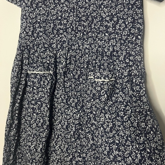 Vintage Bryn Connelly Ditsy Floral Collared Dress Small - Picture 2 of 7